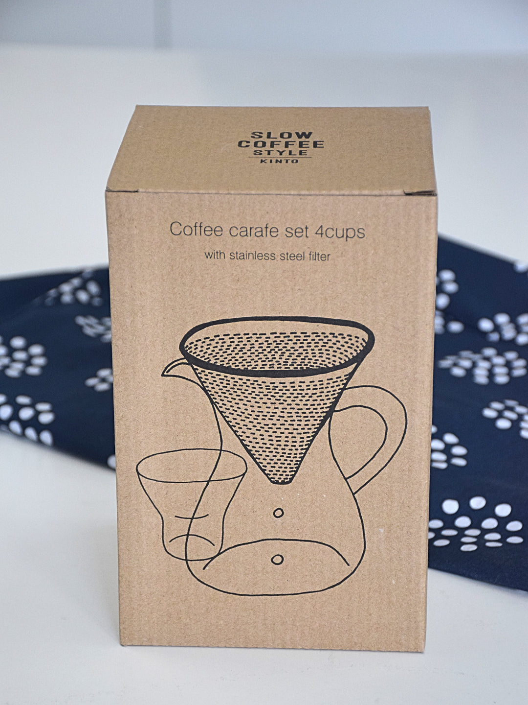 Kinto Carafe Set 4cups